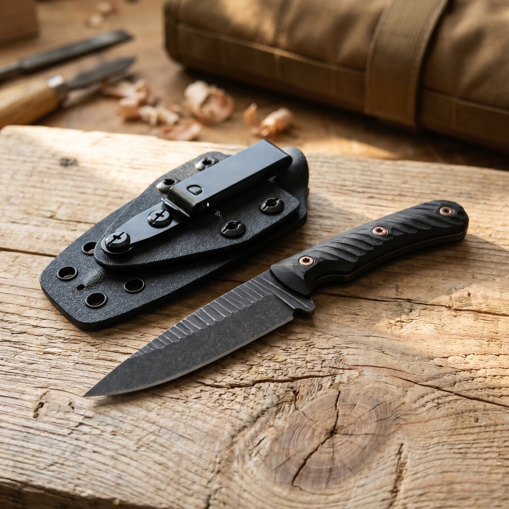 Coltello Bushcraft Full Tang c - Edc Fixed Blade Deep Carry recensione e prezzo
