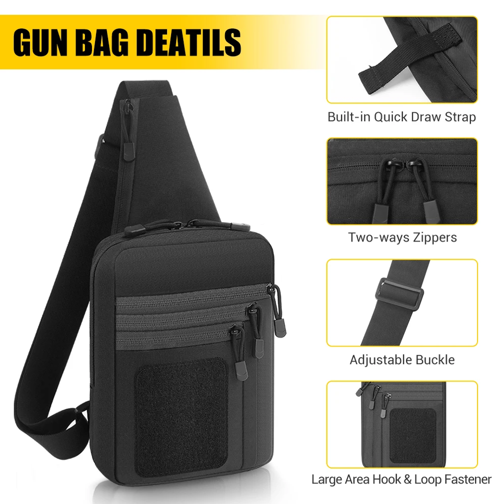 Borsa Tattica per Pistola, Fon - Edc Pistol Carry Bag recensione e prezzo