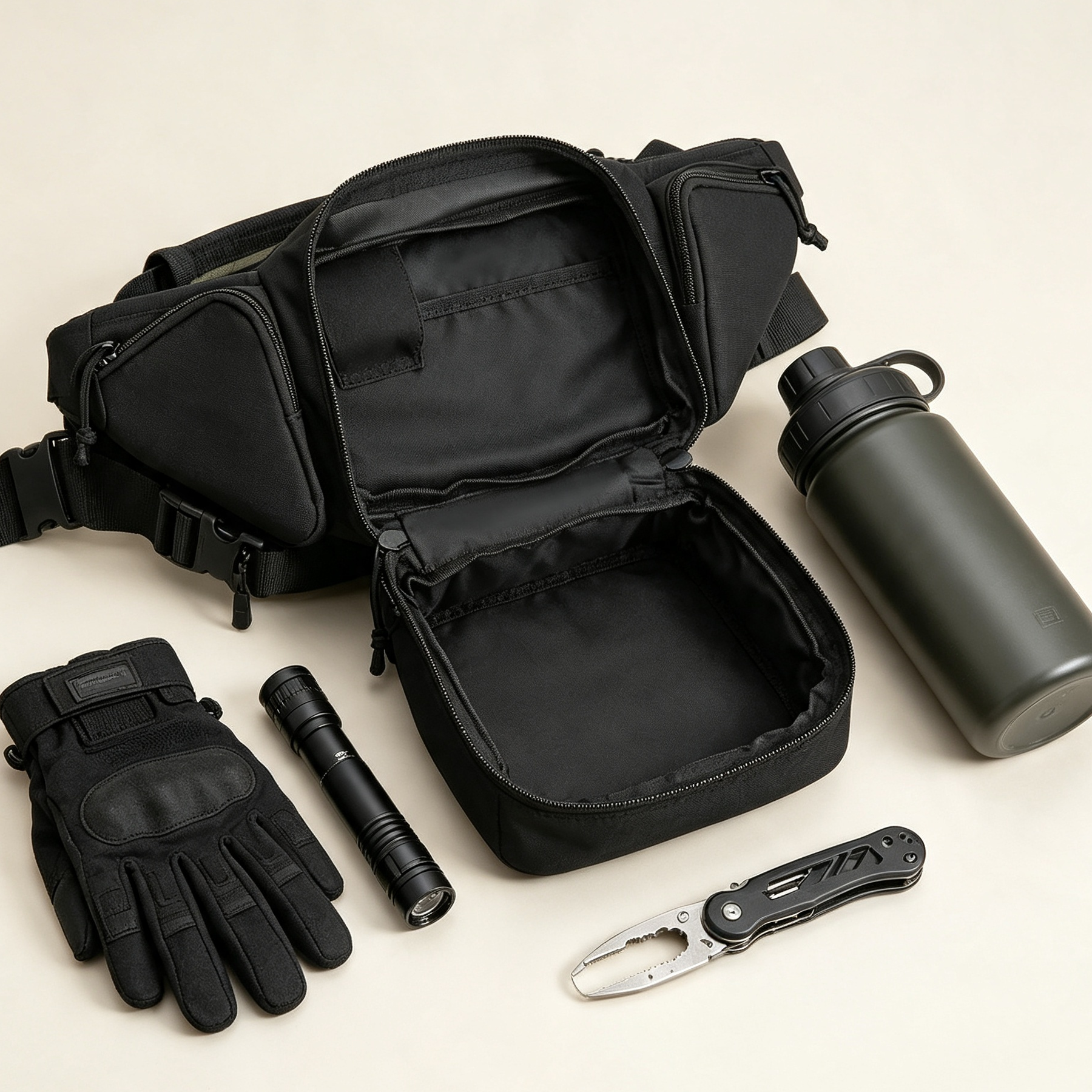 Marsupio Tattico Multifunziona - Edc Concealed Carry Fanny Pack recensione e prezzo