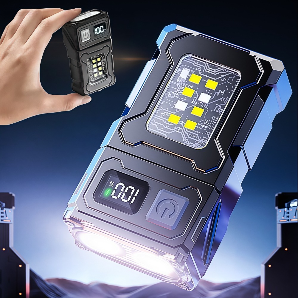 Mini Torcia LED Ricaricabile c - Keychain Flashlight recensione e prezzo