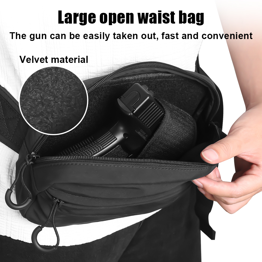 Borsa a tracolla tattica Marsu - Edc Concealed Carry Fanny Pack recensione e prezzo
