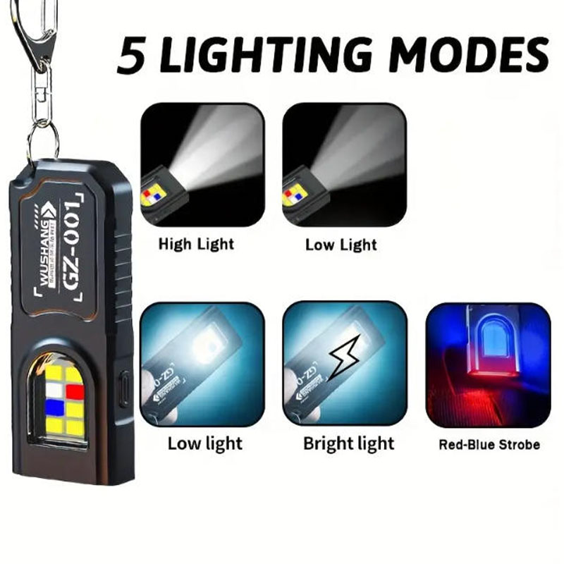 Torcia portachiavi multifunzio - Keychain Flashlight recensione e prezzo