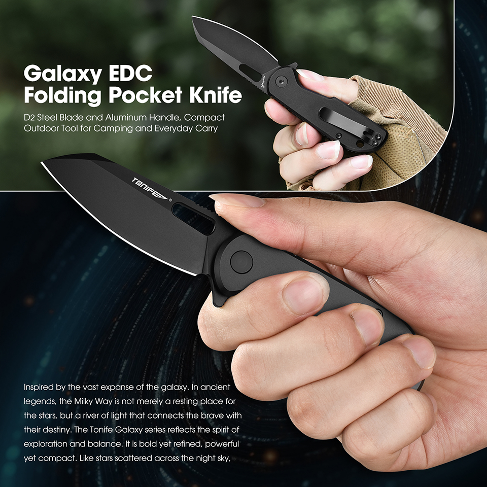 Coltello pieghevole TONIFE Gal - Edc Carry Pocket Knife recensione e prezzo