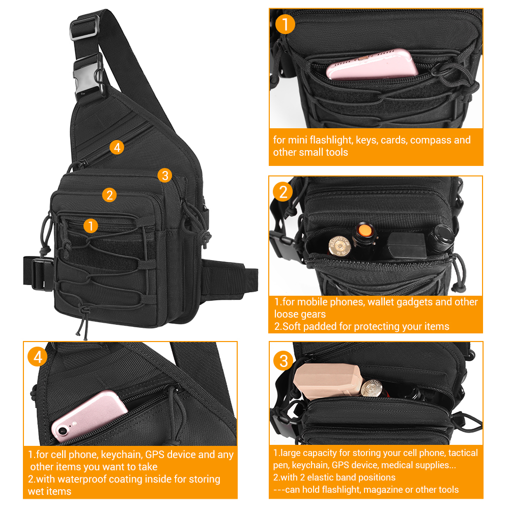 Borsa Tattica per Armi, Borsa  - Edc Concealed Carry Holster recensione e prezzo