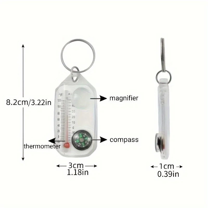 Bussola Portachiavi 3 in 1, Mi - Compass Keychain Mini recensione e prezzo