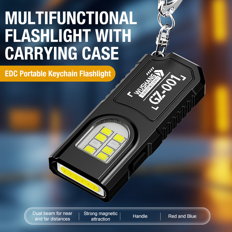 Torcia LED COB Portatile con C - Keychain Flashlight recensione e prezzo