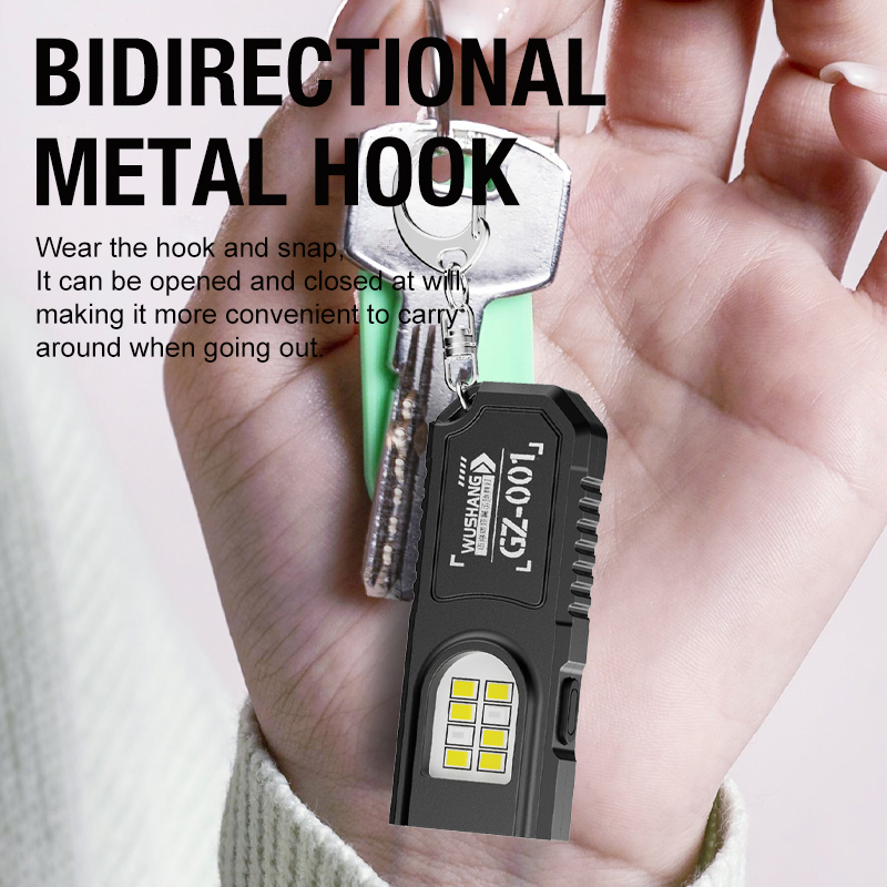 Torcia LED COB Portatile con C - Keychain Flashlight recensione e prezzo