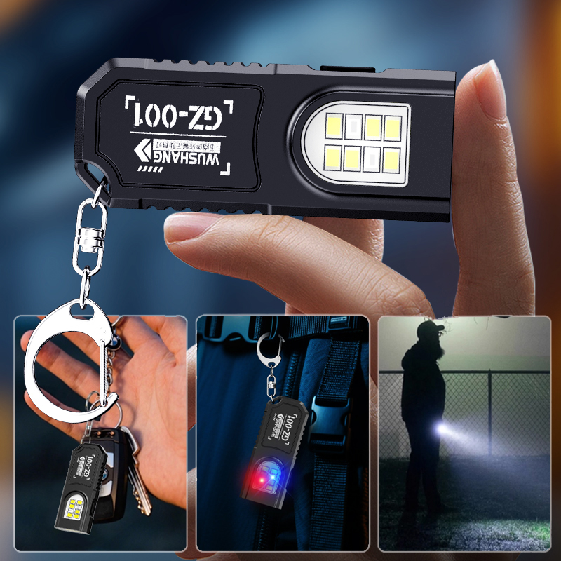 Torcia LED COB Portatile con C - Keychain Flashlight recensione e prezzo