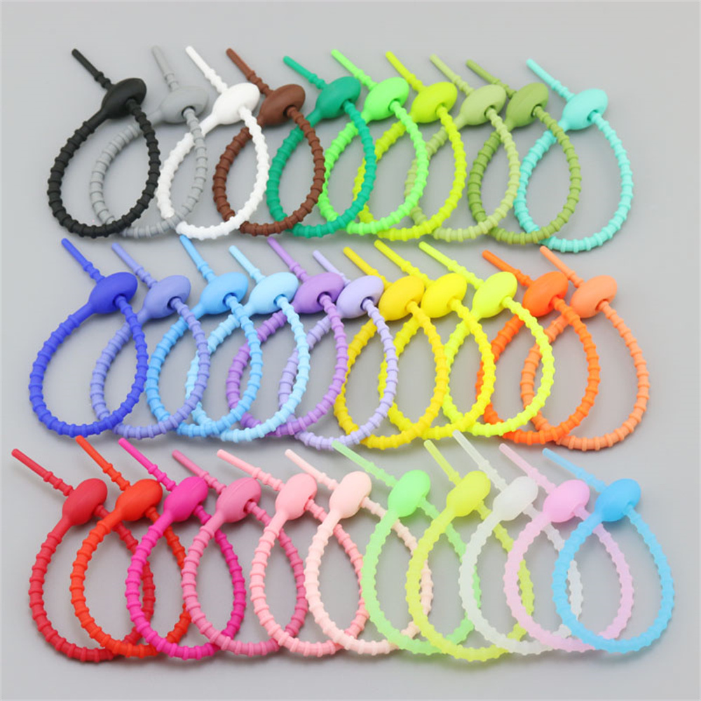 10 Pezzi/Lotto Fascette in Sil - Gear Tie Reusable recensione e prezzo