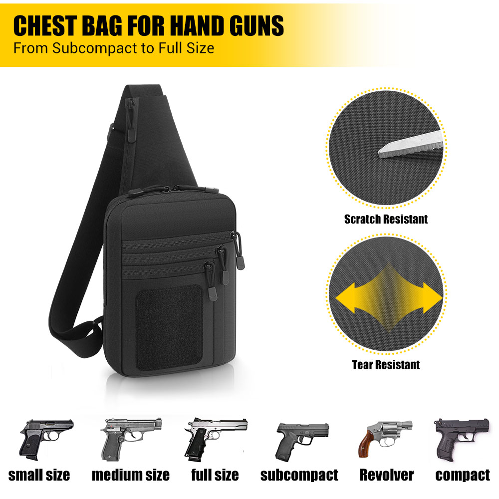 Borsa Tattica per Pistola, Fon - Edc Concealed Carry Holster recensione e prezzo
