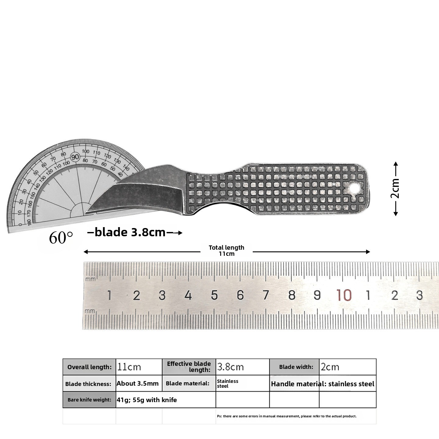 Nuovo coltello compatto a lama - Edc Fixed Blade Deep Carry recensione e prezzo
