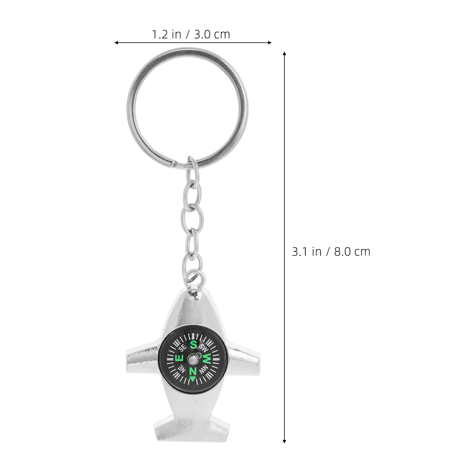 2 Pezzi Mini Bussola Portachia - Compass Keychain Mini recensione e prezzo