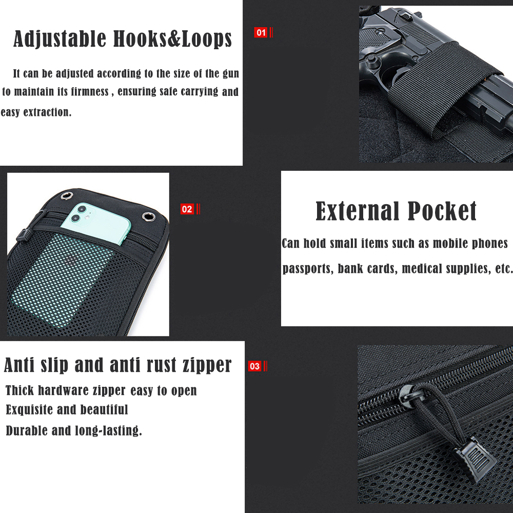 Custodia per fondina per pisto - Edc Concealed Carry Belt recensione e prezzo