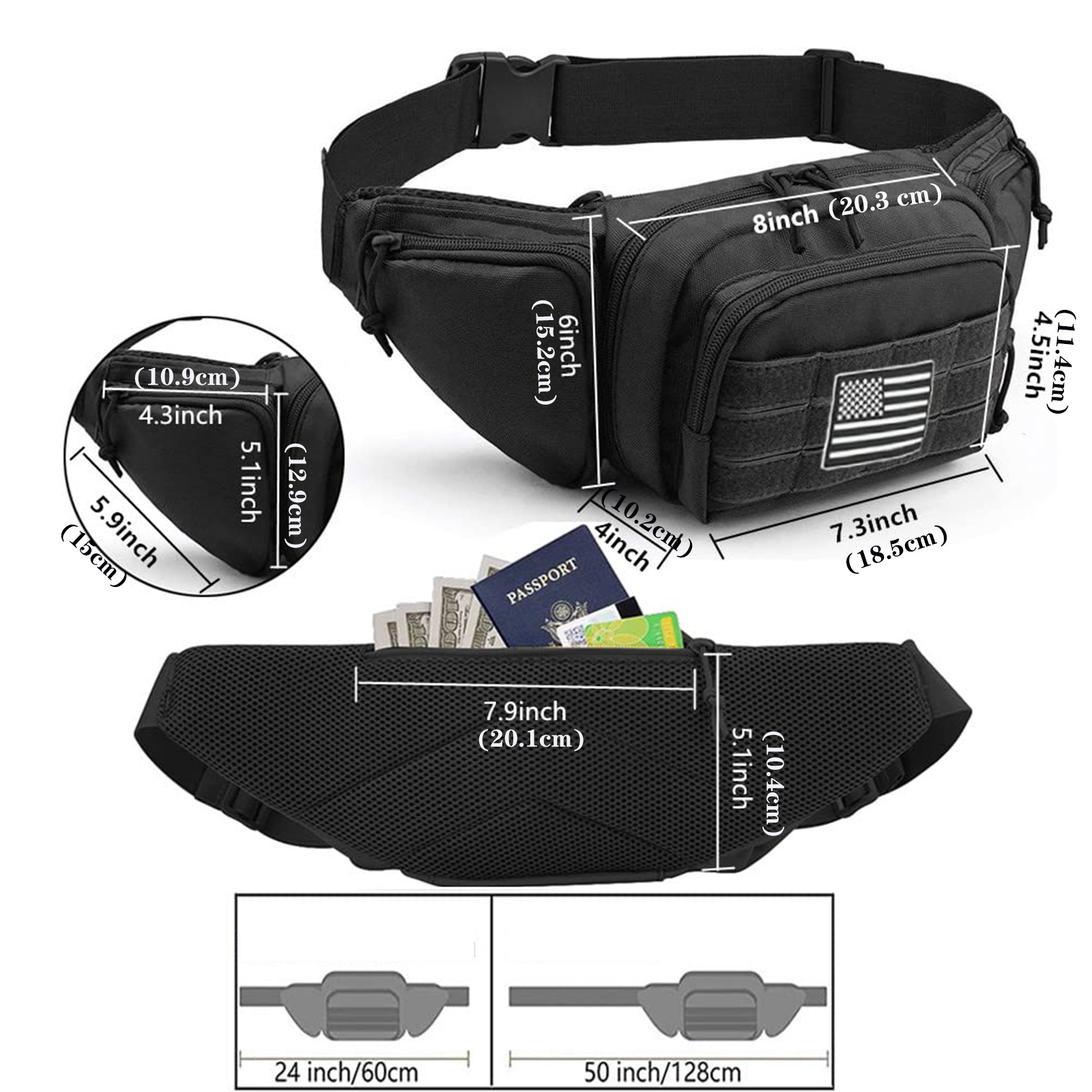 Tactical marsupio fondina per  - Edc Concealed Carry Fanny Pack recensione e prezzo
